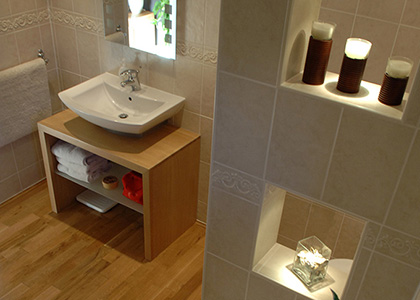 Loft conversion bathroom