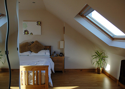Loft conversion bedroom